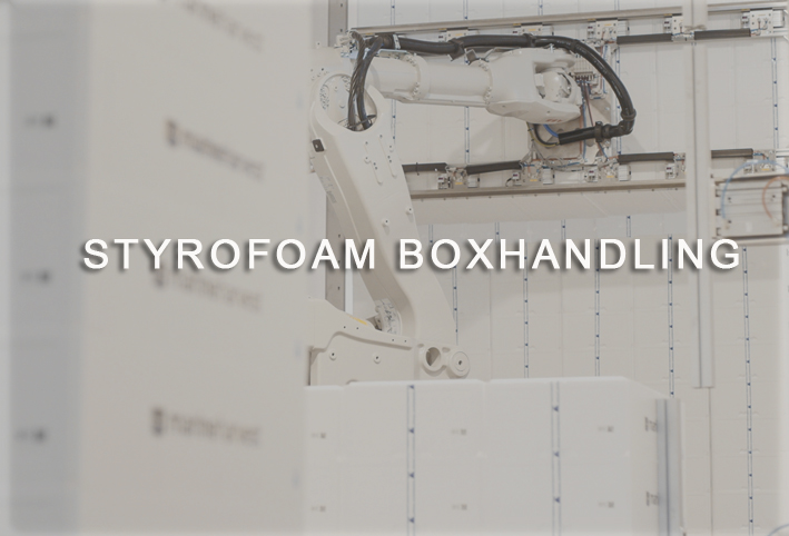 Styrofoam box handling